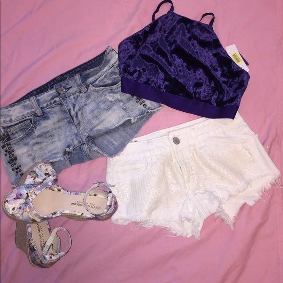 American Eagle Jeans Shorts - Picture 2 of 8